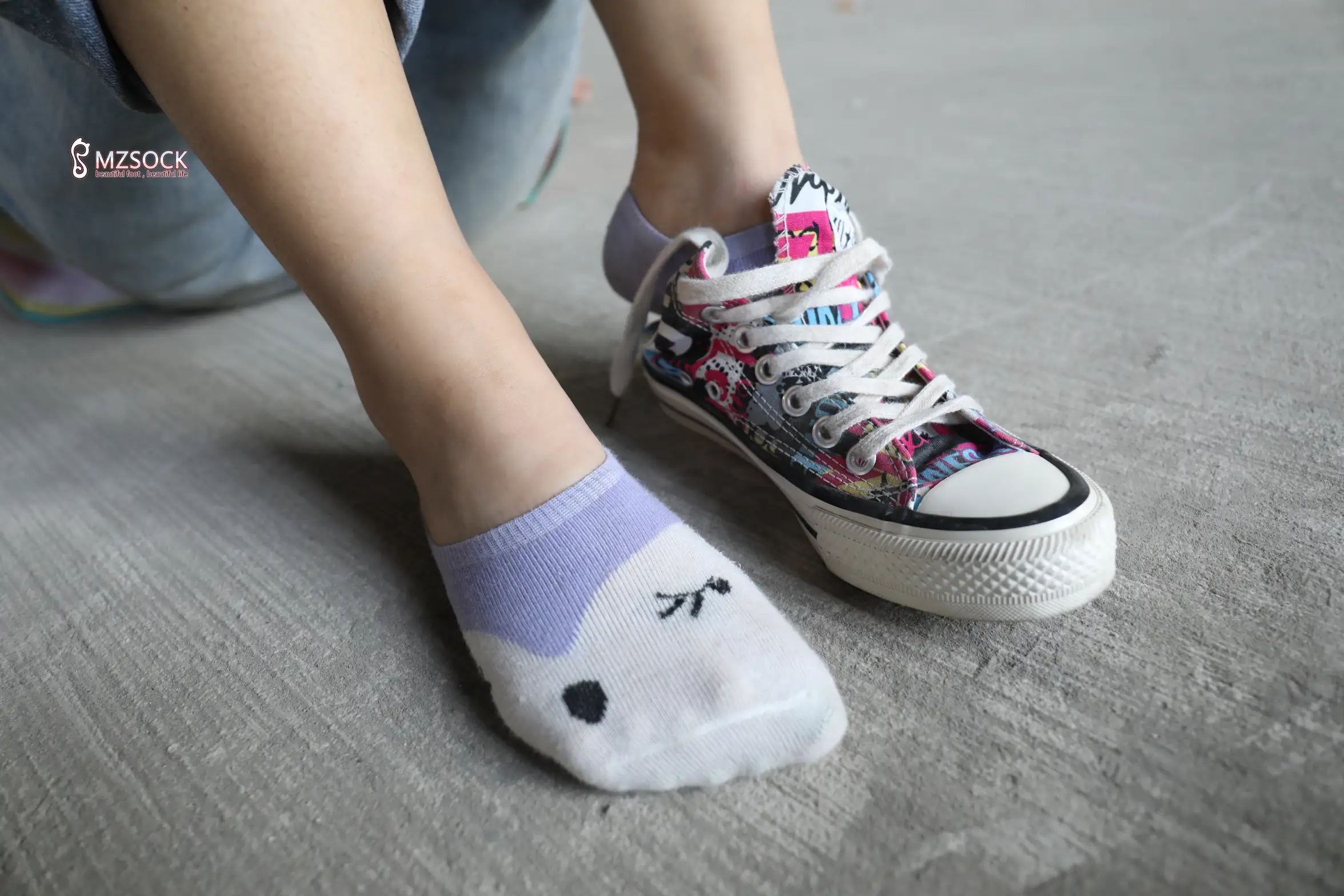 [Mzsock] Love beautiful feet NO.206 ella#[74P]-48