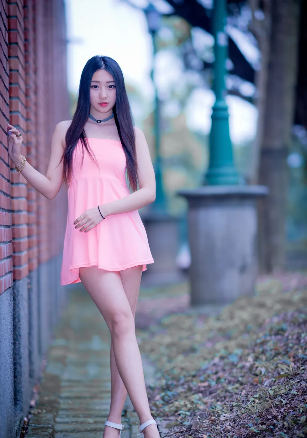 [Mzsock] NO.193 Wu Caijie short skirt, hot pants, high heels and beautiful legs street photography#[67P]-24