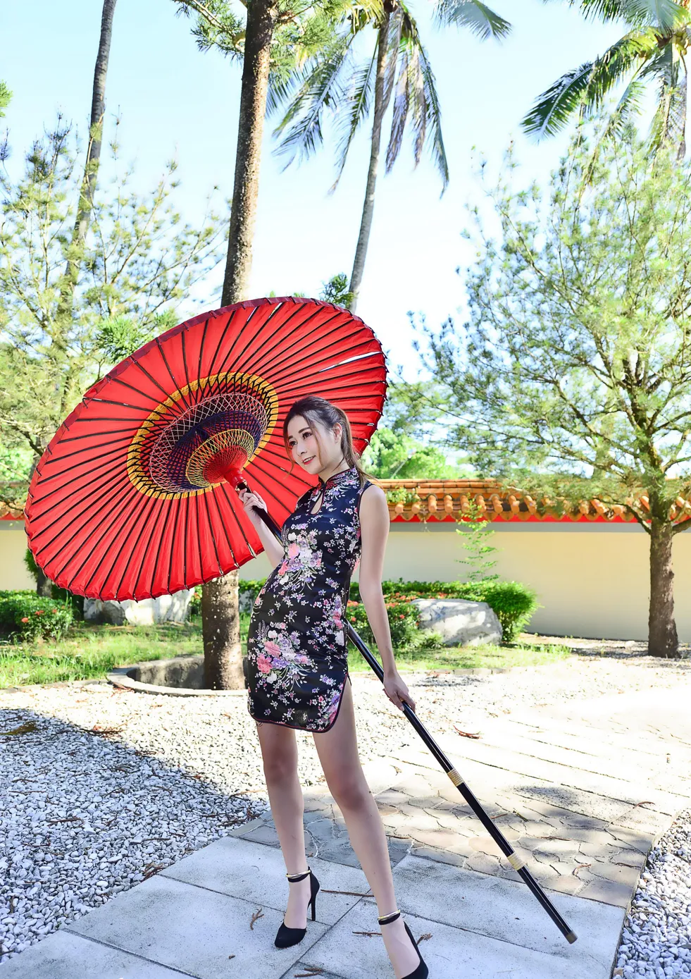 [Mzsock] NO.209 Chen Yingrong short cheongsam high heels beautiful legs street photography#[58P]-54