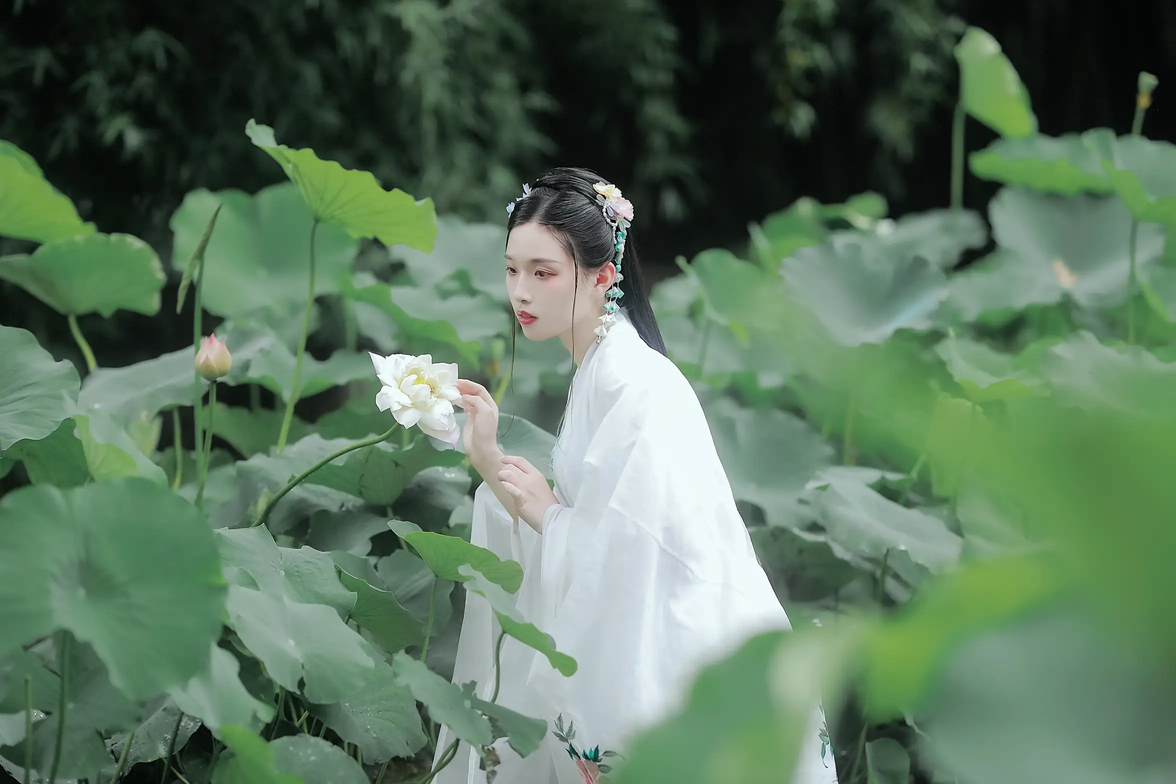 [YITUYU] 2022.06.16 Vol.1194 – Lotus Picking Song _Miao Miao’s Dried Fish_#[23P]-21